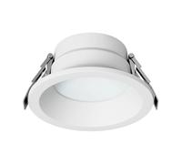 IP65 Waterproof LED Recessed Downlight 3.6in, Slim Flush Mount Ceiling Fixture for Bathroom, Corridor, Foyer, Directional Aent Lighting (4000K 7w)