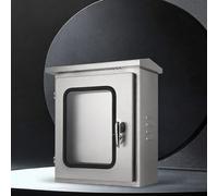 IP65 Waterproof Outdoor Enclosure 500x500x250mm 1.5mm Thick Electl Junct Box WallMounted Project Box for Chemical Industry Weatherproof Protect