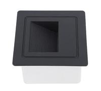 IP65 Waterproofing 3W LED Step Light Warm White 3000K - Recessed Indoor Outdoor Stair Light with 260LM Free Lighting, 110-240 V Direct Connect, Aluminum Housing