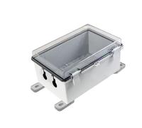 IP66 Waterproof Protective Socket Box with Transparent Cover for Outdoor Use, Dustproof Shockproof ABS Plastic Suitable for Power Tools