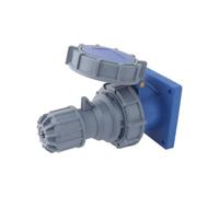 IP67 Industrial Plug and CEE Socket Male and Female Electrical Connector 3PIN 4PIN 5PIN 16A/32A Wall Mount(Beige,16A)