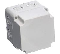 Ip67 Junction Box With Din Rail, Body Colour Grey, Enclosure Material Thermoplastic, Enclosure Type Junction Box, External Depth - Imperial 4.33", External Depth - Metric 110mm, External Height - Impe