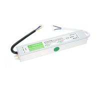 IP67 LED Driver Switch Power Supply Transformer Adapter AC 90V to DC 24V 10W Constant Voltage Output for LED Strip Light Outdoor Lightbox Signboard (Silver)