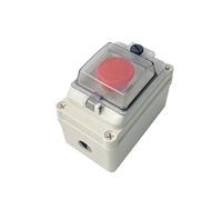 IP67 Outdoor Push Button Switch Box Emergency Stop 1P Mushroom Control Distribution Manual Operation 10A IDGTTLDF