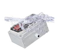 IP67 Push Button Box ABS Green Red Button Emergency Stop Button Selector Switch for Indoor and Outdoor Electrical Communication IDGTTLDF