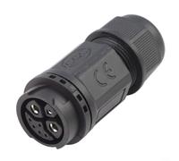IP67 Rated 2+1+5 Pin Battery Connector Male Female for Energy Storage 500V 50A High Temperature Resistant for Industrial Applications (C)