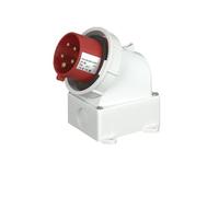 IP67 Reverse Plug Waterproof Industrial Aviation and Socket Connector Docking 3-core 4-Hole 5-core 16A/32A high-end(Surface Plug5P 32A)