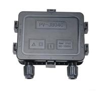 IP67 Solar Junction Box for 180W to 300W For PV Modules Supporting DC Output Up to 10A for Off-Grid Amorphous Panel Systems