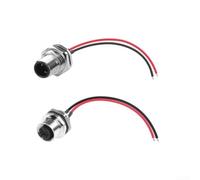 IP67 Waterproof Aviation Connector 3 Pin SP13 Cable Assembly Male Female for Sensor Signal Power Transmission Industrial Use 30cm(2PIN)