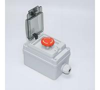IP67 Waterproof Switch Enclosure ABS Safety Shutdown Box(C)
