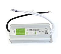 IP67 Waterproof Transformer 12V 80W Ultra Slim AC 240V to 12 Volt DC Constant Low Voltage Adapter Power Supply for Outdoor LED Bulbs Strip Lights Cabinet Lights (STYLE1)