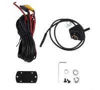 IP68 Waterproof Car Reverse Camera For Night Vision 1080P AHD with CVBS Signal Switch 170 Degree Viewing Angle Compatible with Interface Displays (Black)