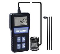 IP68 Waterproof Quantum PAR Meter with Large LCD Display, 400nm to 700nm Wavelength Range, Supports 100 Data Groups for Plants and Aquariums