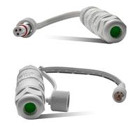 IP68 Waterproof Wire Connector for Govee Permanent Lighting Extension Cable for Patio Garden Roof Decorations for Spot String Lights Repair - Durable & Waterproof