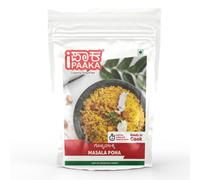 iPaaka Masala Poha, 400g, Instant Breakfast Mix, Ready in 5 Mins, Healthy, Authentic South Indian, Chemical Free, Just Like Homemade