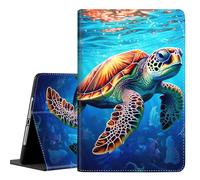 iPad 10.2 Case 2021 iPad 9th Generation / 2020 iPad 8th Generation / 2019 iPad 7th Generation Case, Durable Shockproof Protective Cover for 10.2"，Sea Turtle