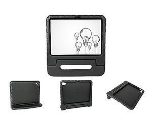 iPad 10.9" (10th Gen) Tablet Case with Kickstand and Pen/Pencil Holder - Rugged and Shockproof - Ideal for Kids, School and Teaching - Black