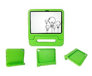 iPad 10.9" (10th Gen) Tablet Case with Kickstand and Pen/Pencil Holder - Rugged and Shockproof - Ideal for Kids, School and Teaching - Green