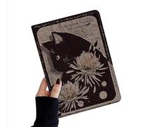 iPad 6th 5th Generation Case Flower Pattern Floral Illustration iPad Air/Air 2 9.7 inch Cover Auto Sleep Wake with Pencil Holder,Color 24