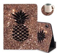 iPad 9.7 inch 2018/2017 Case, Pro 9.7 Case, iPad Air 2 Case, iPad Air Case, Ultra-Thin, Lightweight Soft Rubber Case with Auto Wake/Sleep for iPad 5th/6th Gen, Pineapple