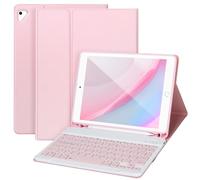 iPad 9.7 Inch Keyboard Case for iPad 6th Generation 2018, iPad 5th Generation 2017, Bluetooth Keyboard for iPad Air 2/1, Pro 9.7 inch, iPad 6th Generation Keyboard Case