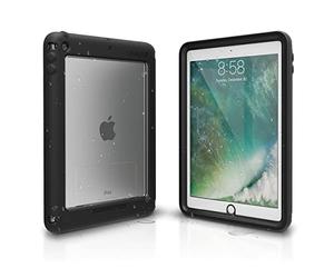iPad 9.7" Waterproof Case Shockproof Drop Proof by Catalyst, Protective Case [Compatible with iPad 6th Generation] Premium Quality Cover High Touch Sensitivity, Multi Position Stand, Black