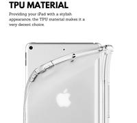 (iPad Air 1 (2014)) Bumper Gel Silicon Clear Case Cover for iPad Pro 12.9", Pro 11, 10.2, Air 1/2, 9.7, mini 2/3/4/5 9th 8th 7th 6th 5th 4th 3rd Generation