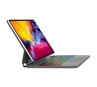 iPad Air 11 inch (M2) Case with Keyboard 2024 - Magic Keyboard iPad Pro 11 4th/3rd/2nd/1st Gen - Rainbow Colors Backlit - Multi-Touch Trackpad - Magnetic Clasp Keyboard Case for iPad Air 5th/4th Gen