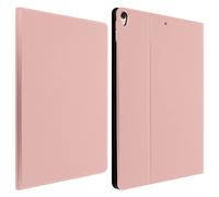 IPad Air 2019 and iPad Pro 10.5 Stand Folio Case, Smooth Texture- Pink Gold