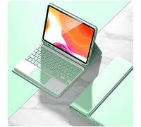 iPad Air4 2020/Air5 2022 Keyboard Case iPad Air 5th 4th Gen 10.9'' Slim Smart Case Magnetic Detachable Bluetooth Keyboard Trackpad Cute Color Keycap (iPad Air4/Air5, Mint Green)