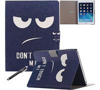 iPad Case, iPad 2/3/4 Case, Newshine Magnetic Synthetic Leather Ultra Slim Lightweight Stand Smart Flip Folio Case Cover with Auto Wake / Sleep Feature for 9.7'' Apple iPad 2 3 4 (Don't Touch Me)