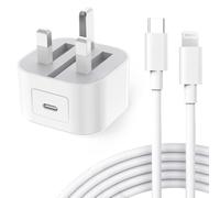 iPad Charger and Plug 20W USB C Fast Charger With 2M Cable for iPad Pro 9.7 10.5 12.9 inch 1st 2nd Generation/iPad Air 3rd/iPad Mini 2 3 4 5th Gen/iPad 4th 5th 6th 7th 8th 9th/iPhone 14 13 12 11