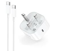 iPad Charger and Plug 40W USB C PD Fast Charger With 2M USB C Charging Cable for iPad Pro 13"/12.9" 6th/5th/4th/3rd Gen/11" 4th/3rd/2nd/1st Gen, i-Pad mini 6/A17 Pro, i-Pad Air 13"/11"/10.9"/5/4