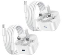 iPad Charger,New Apple USB C Fast Charger Cable and Plug 2Pack 25W Charge for i Pad Pro 12.9 11 13 inch 4th 5th 6th M4 2024 Generation/Air 10.9 inch 5th Gen M2 M3/Mini 6 A17 Pro/Pad 10th A16 11th 2025