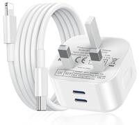 iPad Charger,New Apple USB C to Lightning Fast Charger Cable and Plug 25W Charge for i Pad Pro 9.7 10.5 12.9 inch 1st 2nd Generation/Air 3rd/Mini 2 3 4 5th Gen/Pad 4th 5th 6th 7th 8th 9th/iPhone 14 13