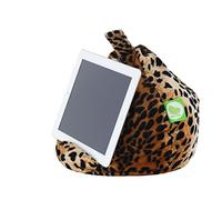 Bean Lazy iPad, eReader & Book Mini Bean Bag Fits All tablets and eReaders - Furry Leopard