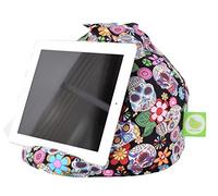 Bean Lazy iPad, eReader & Book Mini Bean Bag Fits All tablets and eReaders - Mexican Calavera Skull