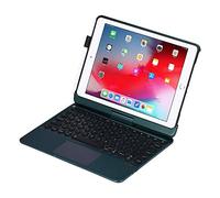 iPad Keyboard Case for 10.2 2019, iPad Air 10.5 2019, iPad Pro 10.5 2017 - Backlit - 360 Rotatable - Wireless - iPad 7th Generation with Clickable Touchpad - iPad Air 3rd Gen - Tablet Case (Forest)