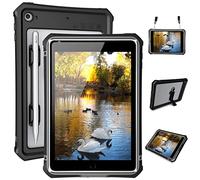 iPad mini 5 Case - Waterproof iPad mini 5/iPad mini 4 Full Body Bumper Case with Built in Screen Protector Drop Proof Anti Scratch Anti Shock Red Case Cover for iPad mini 5th/4th Generation 7.9"