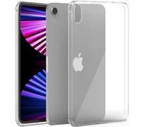 iPad Mini 6/7 8.3'' 2021 Clear Case,Transparent Slim Silicon Case Flexible Soft TPU Shockproof Anti-Scratches Back Cover for 8.3 inch iPad Mini 6th Generation 2021, Model A2567/A2568/A2569 (Clear)