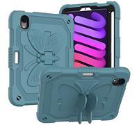 ipad mini 6 case 2021 8.3 inch, protective case with hand strap and shoulder strap for ipad mini 6th generation