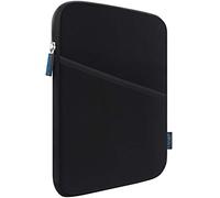 iPad Mini 7 Sleeve Case Bag, Lacdo Tablet Sleeve Portable Case for iPad mini 7 (A17 Pro)/6/5/4/3/2, Samsung Galaxy Tab A7 Lite 8.7" / Tab A 8.0" Protective iPad-mini sleeve Bag, Black