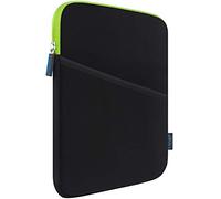 iPad Mini 7 Sleeve, iPad Mini Case Bag, Lacdo Tablet Sleeve Portable Case for iPad Mini 7 (A17 Pro)/6/5/4/3/2, Samsung Galaxy Tab A7 Lite 8.7" / Tab A 8.0" Protective iPad Mini Sleeve Bag, Green/Black