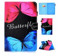 iPad Mini Case 7.9 inch Cute Patterns Multiple Angles Stand Protective Cover with Auto Sleep Wake for iPad mini 5/4/3/2/1-Butterfly love
