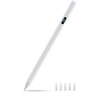 iPad Pencil with Magnetic&5 Extra Tips,USB-C Faster Charge,Stylus Pen Compatible with iPad 6-11th/A16,Air M3/M2/3-5th,Pro M4&M5/11/12.9/13inch,Mini 5th-7th/A17Pro (White)