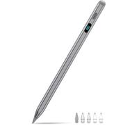 iPad Pencil with Magnetic&5 Extra Tips,USB-C Faster Charge,Stylus Pen Compatible with iPad 6-11th/A16,Air M3/M2/3-5th,Pro M4&M5/11/12.9/13inch,Mini 5th-7th/A17Pro(Space Gray)