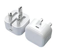 iPad Plug USB C,20W Apple Charger Plug USBC Power Adapter UK Type C Fast Charge for i Pad Pro 12.9 11 13 inch 4th 5th 6th M4 2024/Air 10.9 11 13 inch 5th Gen M2 M3/Mini 6 A17 Pro/10th 2022 A16 2025