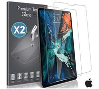 (iPad Pro 11 (2021) 3rd Generation) 2 Pack Screen Protector Tempered Glass For Apple iPad Air 9.7 10.9 10.5 Pro 11 12.9 Mini 10.2 9th 8th 7th Generation