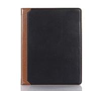 iPad Pro-6/5/4/3 (11'') Case, iPad Air-7/6 (11'') Air-5/4 (10.9'') Case, DMaos Vintage Book Synthetic Leather Stand Folio Smart Cover, Auto Sleep/Wake - Black