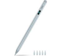 iPad Stylus Pencil(5 Extra Tips) with Magnetic Attachment,USB-C Faster Charge,Tilt Sensitivity Palm Rejection,Compatible with2018-2025 iPad ProM4/12.9/11,Air M3/M2/3/4/5,iPad6-11,Mini5/6/7Gen (Blue)